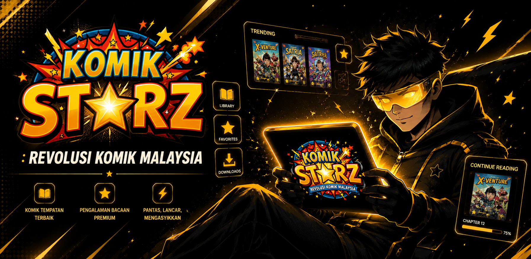 Banner Utama Komik Starz